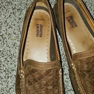 Johnston & Murphy Brown Woven Driving Loafers for Men 11.5 Style 25-8340 Men main image 4